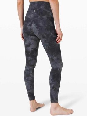 lululemon athletica High-Rise Charcoal Tie-Dye Leggings